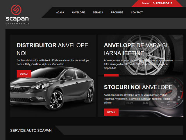 Site de prezentare scapan.ro realizat de Advantage Seosem