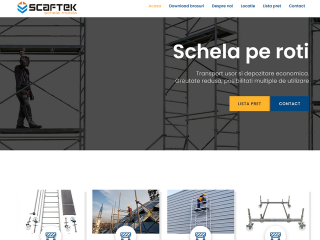 Site schela-mobila.ro realizat de Advantage Seosem